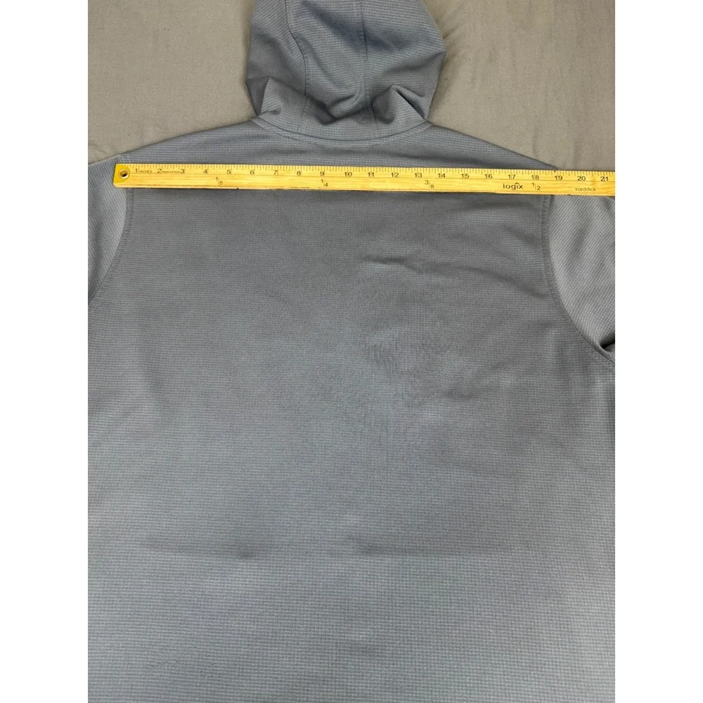 The North Face Mens Proteus Hoodie Gray Full Zip Active Jacket NF0A2SZF XL